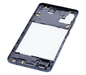 Replacement Mid-Frame Housing Compatible For Samsung Galaxy A51 4G (A515 / 2019) (Prism Crush Black)