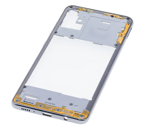 Mid-Frame Housing Compatible For Samsung Galaxy A51 4G (A515 / 2019) (Prism Crush White)