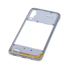 Mid-Frame Housing Compatible For Samsung Galaxy A50 (A505 / 2019) (International Version) (Aftermarket Plus) (White)