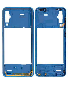 Mid-Frame Housing Compatible For Samsung Galaxy A50 (A505 / 2019) (International Version) (Aftermarket Plus) (Blue)
