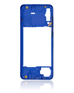 Mid-Frame Housing Compatible For Samsung Galaxy A70 Replacement (A705 / 2019) (Vemake) (Blue)