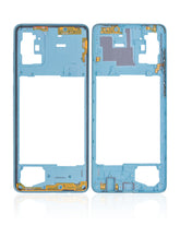 Mid-Frame Housing Compatible For Samsung Galaxy A71 Replacement  (A715 / 2020) (Vemake) (Prism Crush Blue)