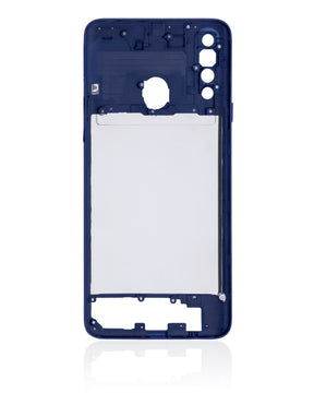 Mid-Frame Housing Compatible For Samsung Galaxy A20S (A207 / 2019) (Vemake) (Blue)