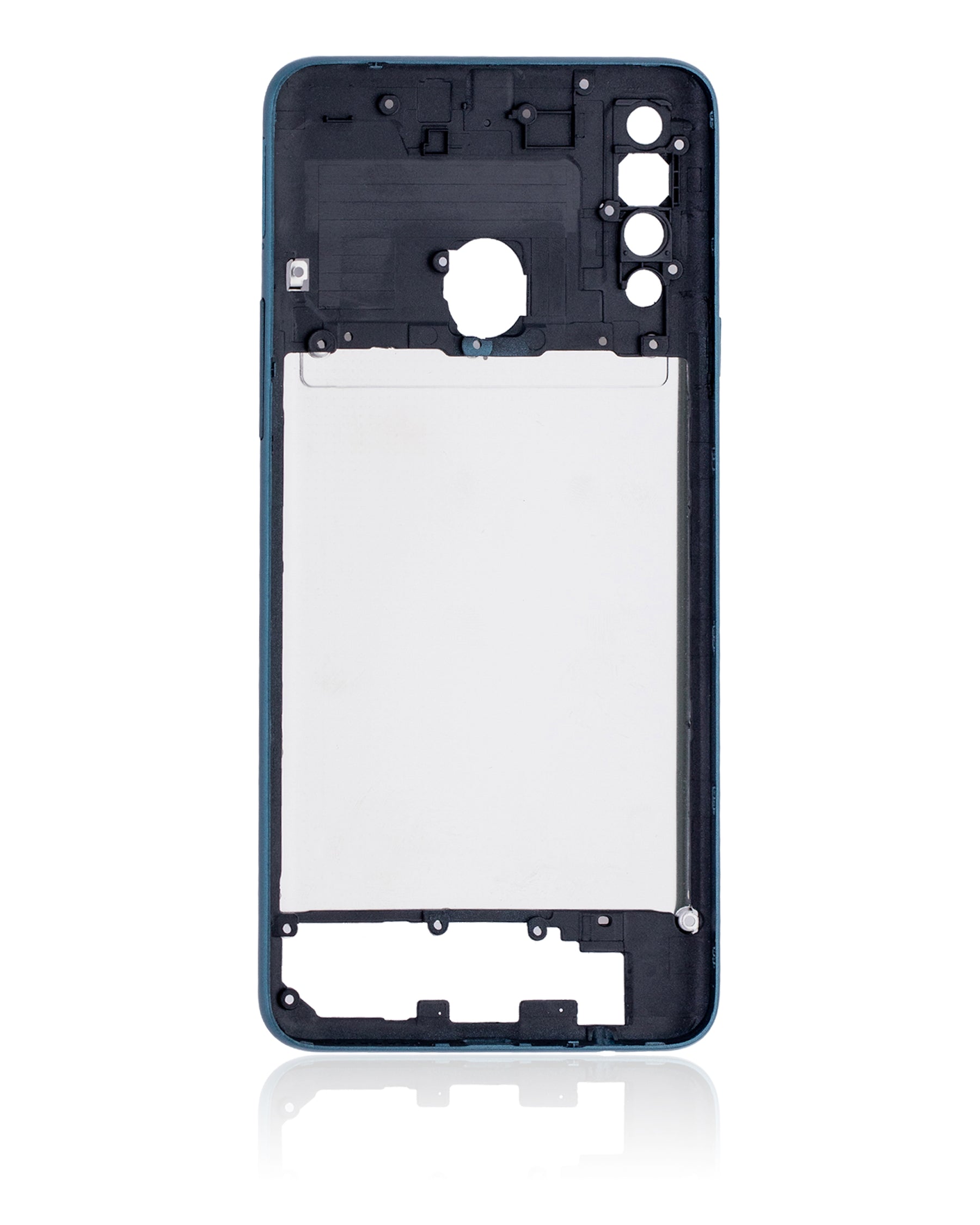 Mid-Frame Housing Compatible For Samsung Galaxy A20S (A207 / 2019) (Vemake) (Green)