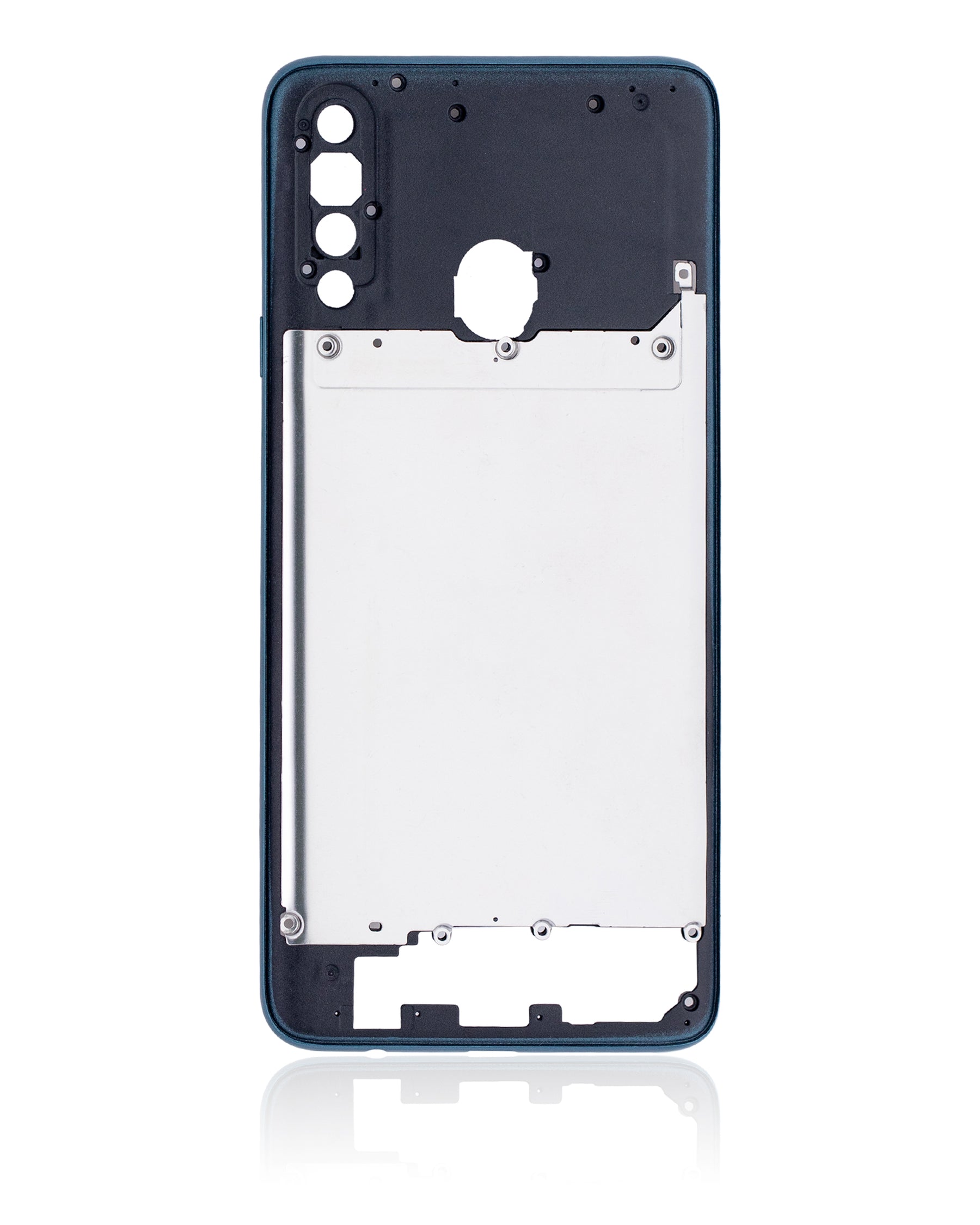 Mid-Frame Housing Compatible For Samsung Galaxy A20S (A207 / 2019) (Vemake) (Green)