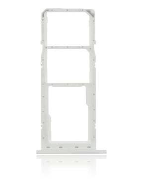 Dual Sim Card Tray Compatible For Samsung Galaxy A03S (A037F / 2021) (White)