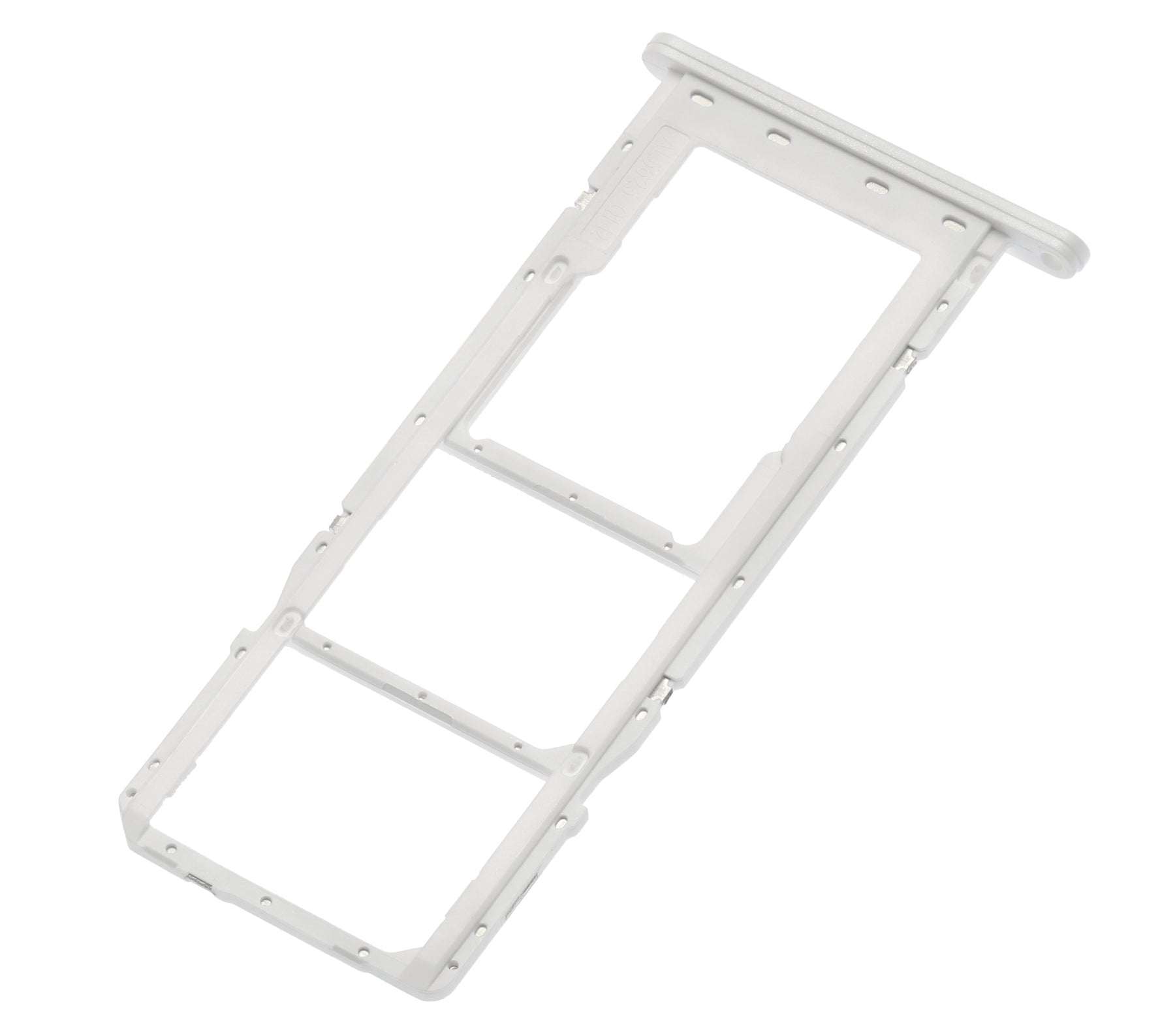 Dual Sim Card Tray Compatible For Samsung Galaxy A03S (A037F / 2021) (White)
