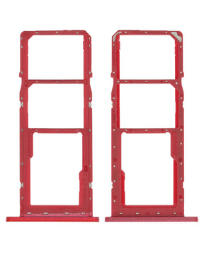 Single Sim Card Tray Compatible For Samsung Galaxy A03S (A037F / 2021) (Red)