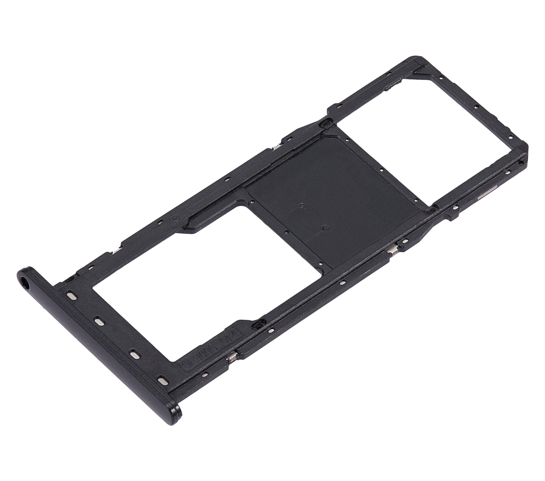 Single Sim Card Tray Compatible For Samsung Galaxy A03S (A037F / 2021) (Black)