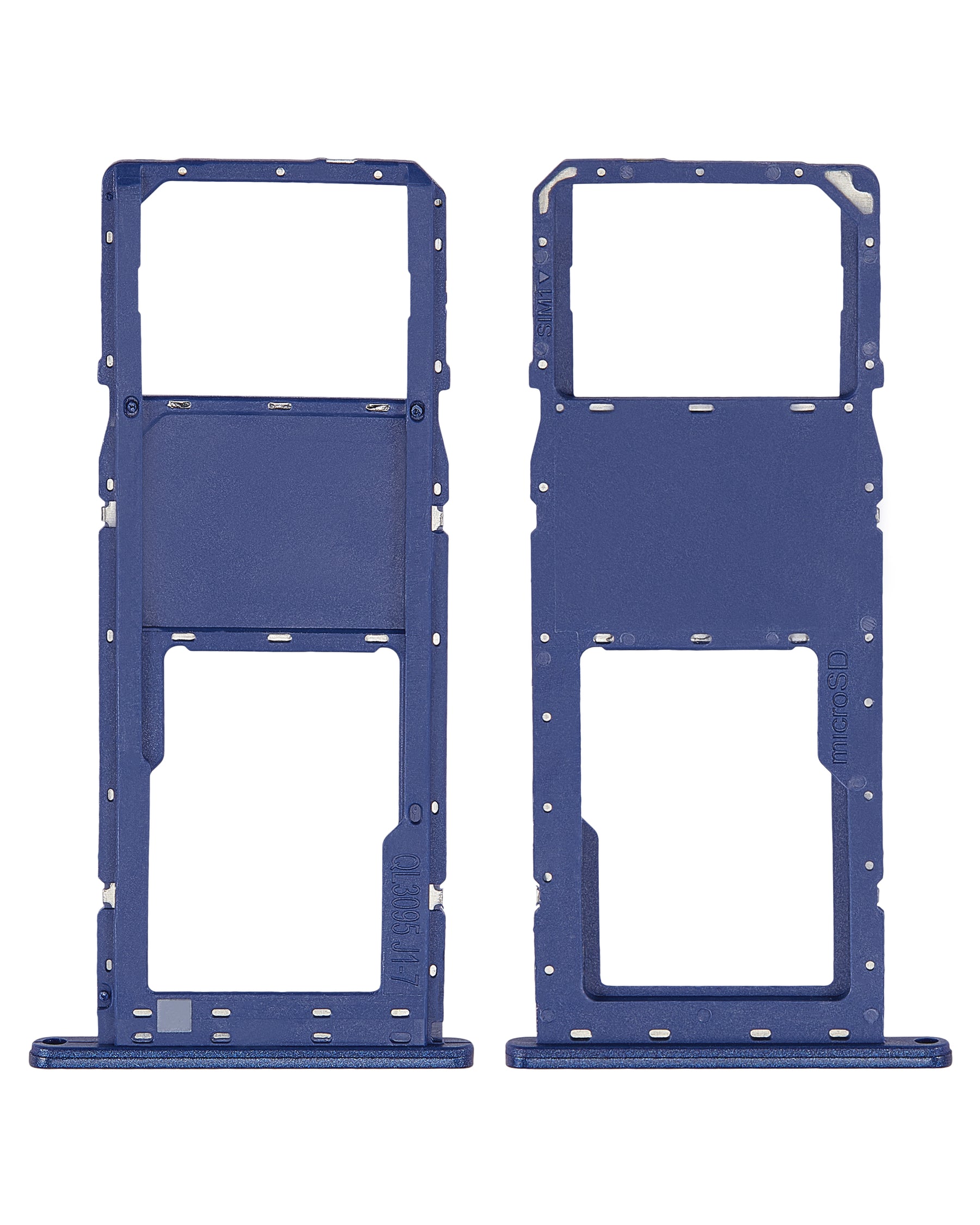 Single Sim Card Tray Compatible For Samsung Galaxy A03S (A037F / 2021) (Blue)