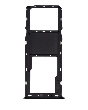 Single Sim Card Tray Compatible For Samsung Galaxy A03S (A037U / 2021) (Black)