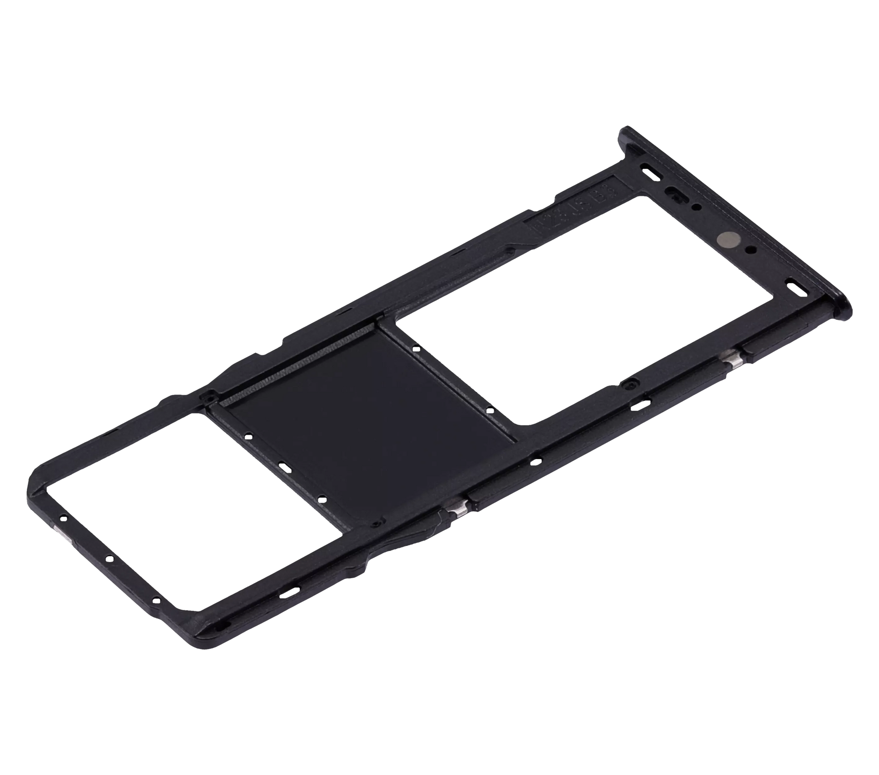 Single Sim Card Tray Compatible For Samsung Galaxy A03S (A037U / 2021) (Black)
