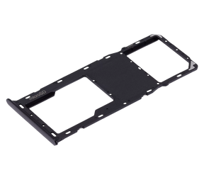 Single Sim Card Tray Compatible For Samsung Galaxy A03S (A037U / 2021) (Black)