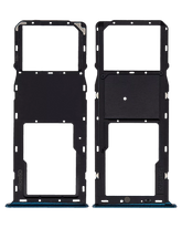 Single Sim Card Tray Compatible For Samsung Galaxy A03S (A037U / 2021) (Blue)