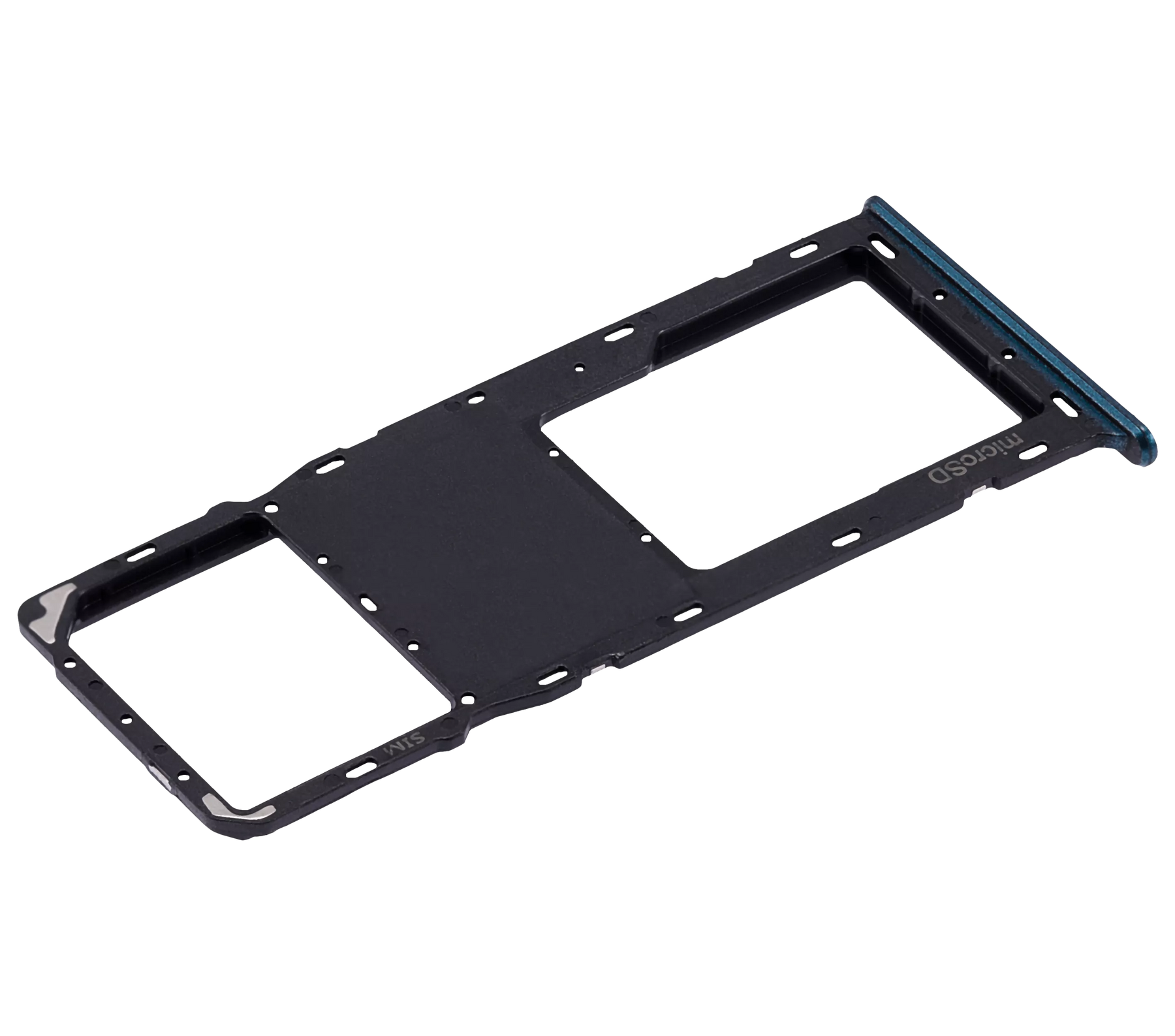 Single Sim Card Tray Compatible For Samsung Galaxy A03S (A037U / 2021) (Blue)