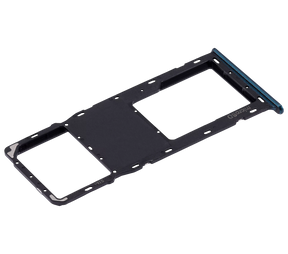 Single Sim Card Tray Compatible For Samsung Galaxy A03S (A037U / 2021) (Blue)