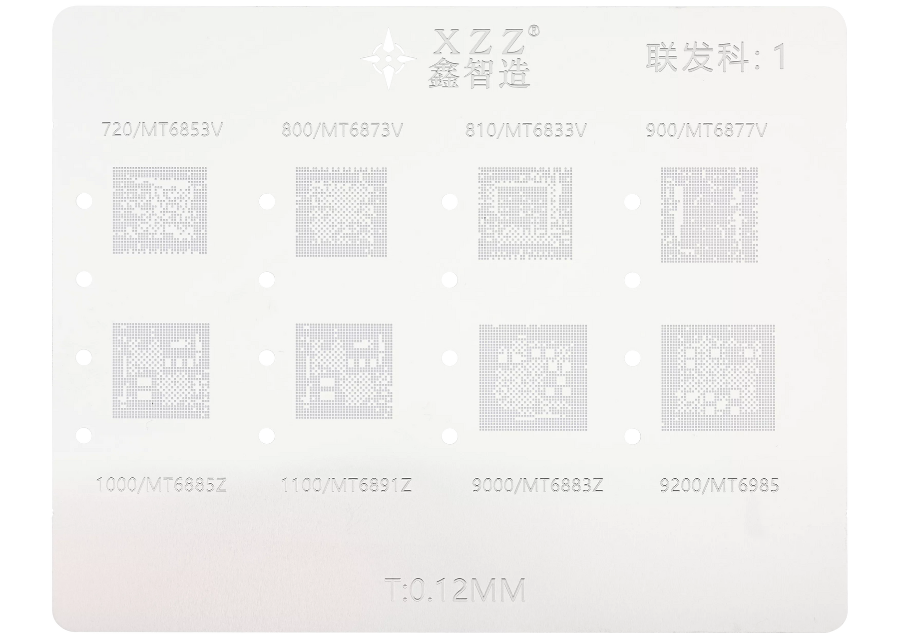 L23 CPU Reballing Stencil Platform For iPhone A8-A16 BGA Repair (XZZ)