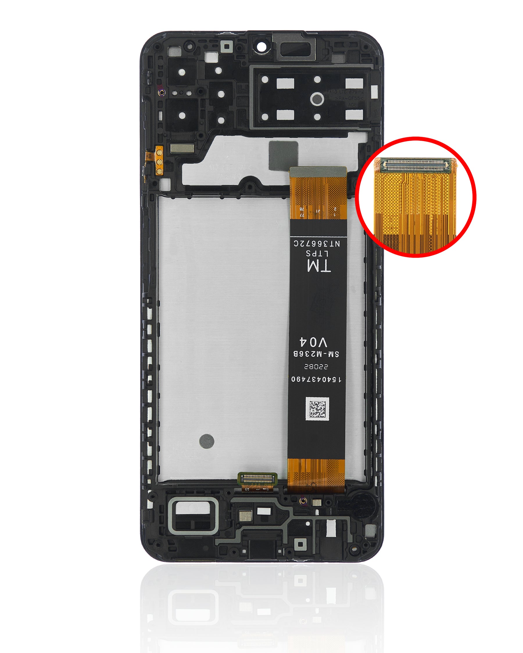 LCD Assembly With Frame Compatible For Samsung Galaxy A13s 5G (A137 / 2022) (Service Pack) (All Colors)