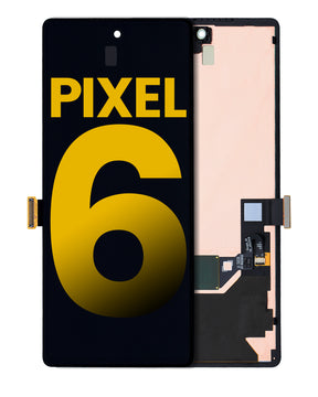 Replacement OLED Assembly With Frame (With Fingerprint Sensor) Compatible For Google Pixel 6 (Genuine OEM) (All Colors)