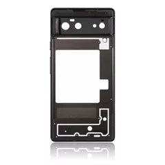 Mid-Frame Housing Compatible For Google Pixel 6 Replacement  (Stormy Black)
