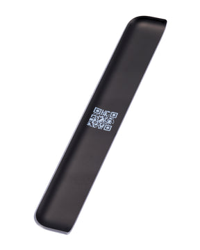 Top Back cover Glass Plastic Panel Compatible For Google Pixel 6 Replacement (Stormy Black)