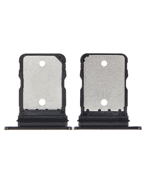 Single Sim Card Tray Compatible For Google Pixel 6 Replacement (Stormy Black)
