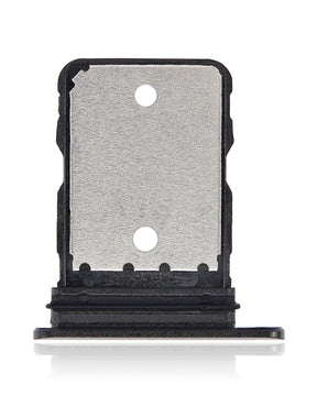 Single Sim Card Tray Compatible For Google Pixel 6 Replacement (Genuine OEM) (Stormy Black)