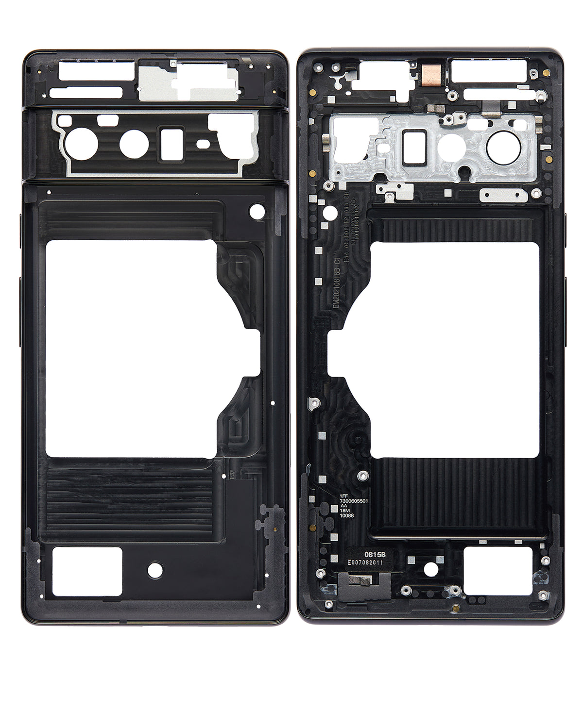 Mid-Frame Housing Compatible For Google Pixel 6 Pro Replacement  (Stormy Black)
