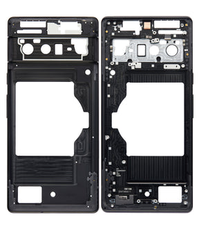 Mid-Frame Housing Compatible For Google Pixel 6 Pro Replacement  (Stormy Black)