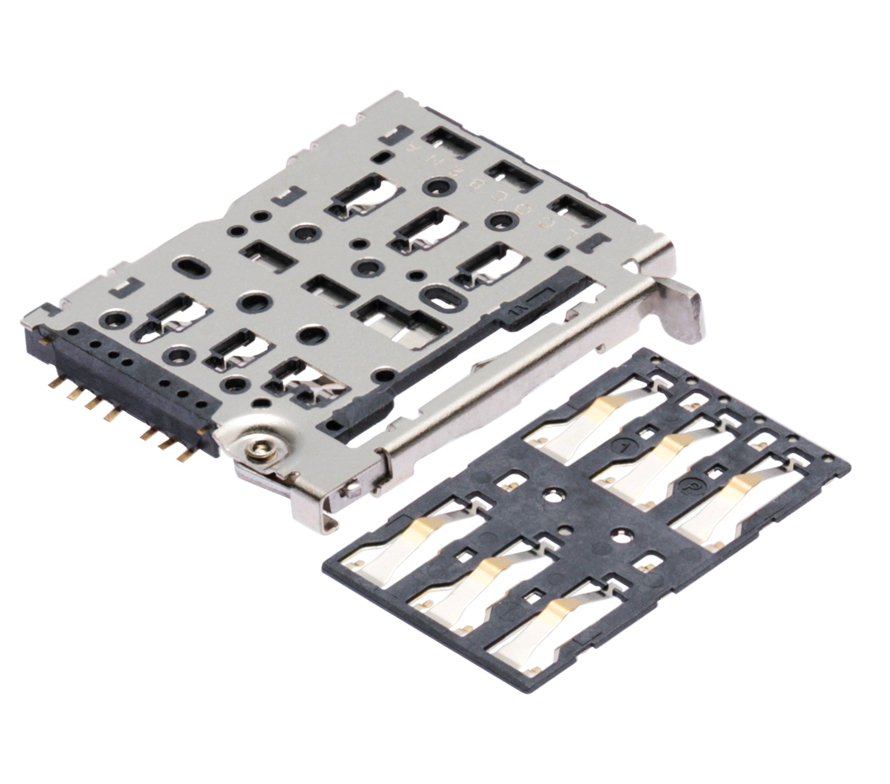 Replacement Sim Card Reader Compatible For Google Pixel 5 / 5A / 6 / 6 Pro (2 Piece Set)