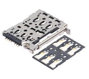 Sim Card Reader Compatible For Google Pixel 5 / 5A / 6 / 6 Pro Replacement (2 Piece Set)