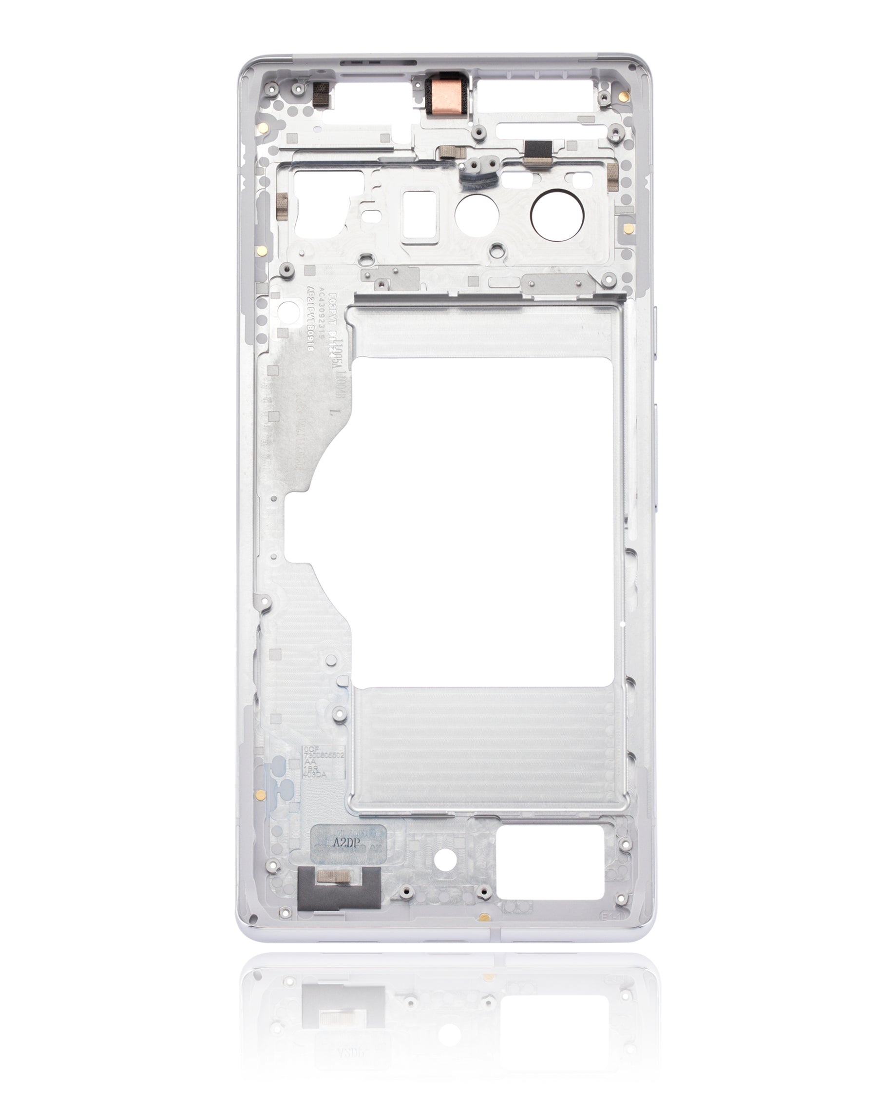 Mid-Frame Housing Compatible For Google Pixel 6 Pro Replacement (Cloudy White)