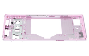 Mid-Frame Housing Compatible For Google Pixel 6 Pro Replacement (Rose Quartz)