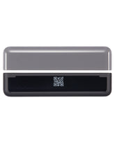 Top Back cover Glass Plastic Panel Compatible For Google Pixel 6 Pro Replacement (Stormy Black)