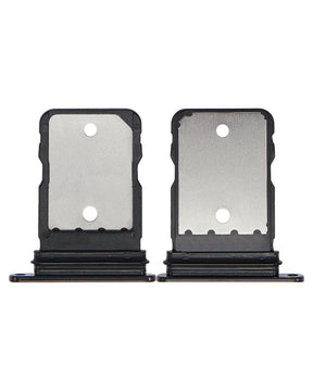Single Sim Card Tray Compatible For Google Pixel 6 Pro Replacement (Stormy Black)