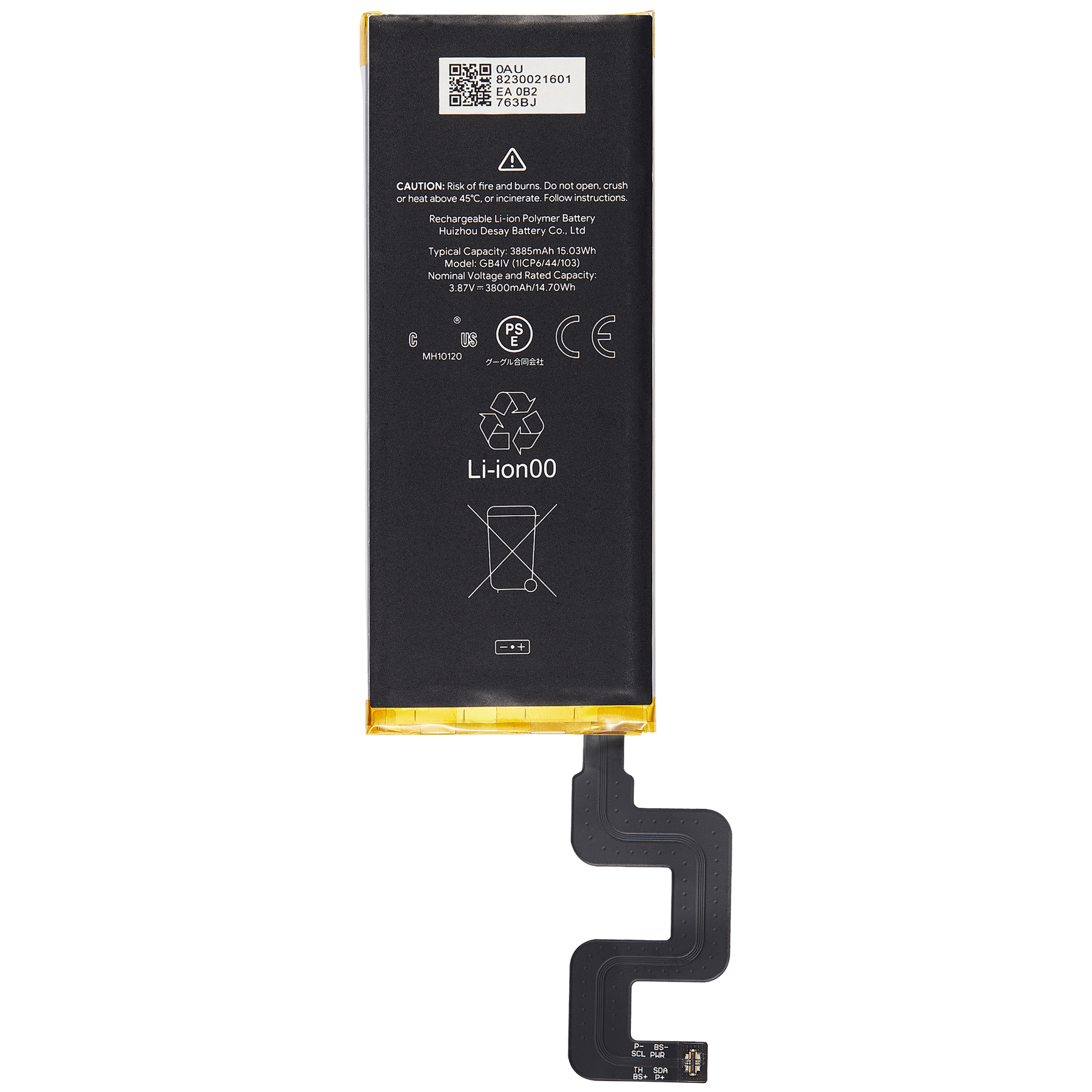 Replacement Battery Compatible For Google Pixel 4A 5G (Verizon 5G UW Only)