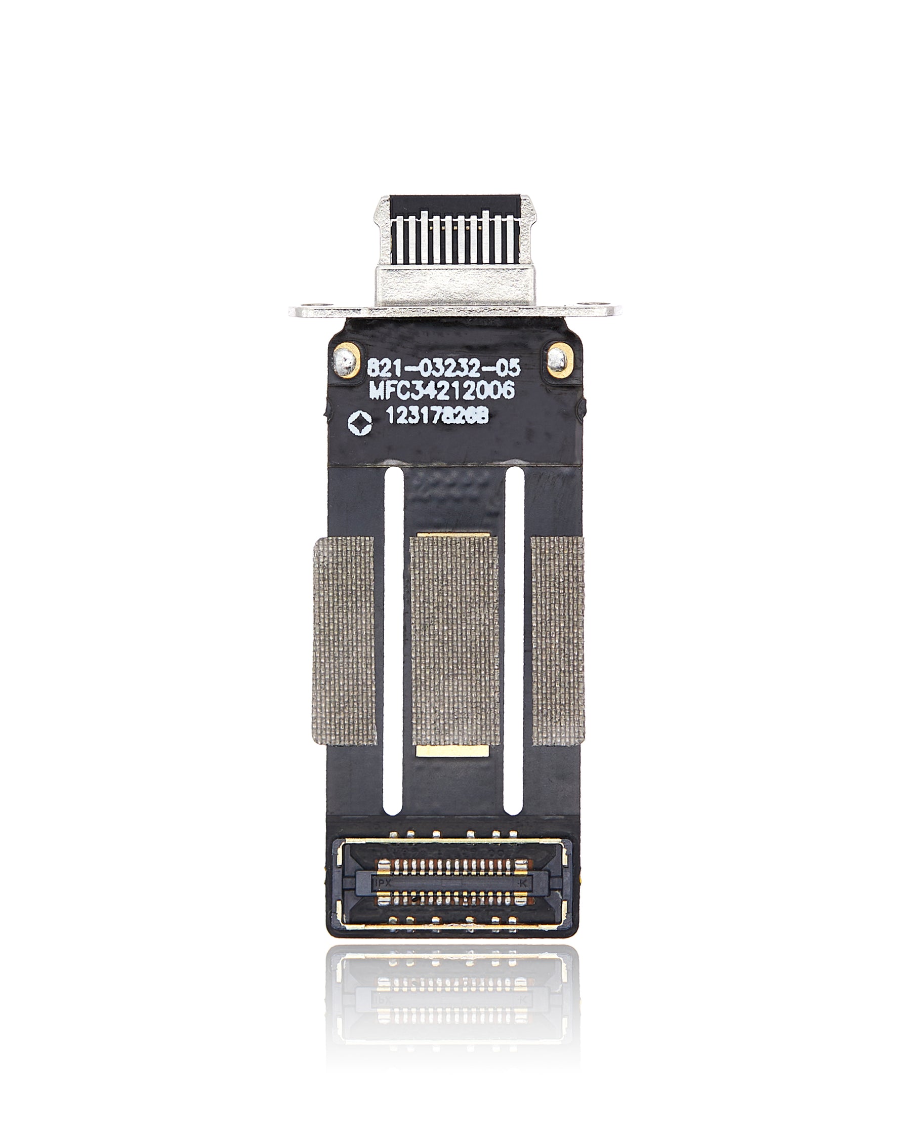 Charging Port Flex Cable Compatible For iPad Mini 6 (Aftermarket Plus) (Space Gray)