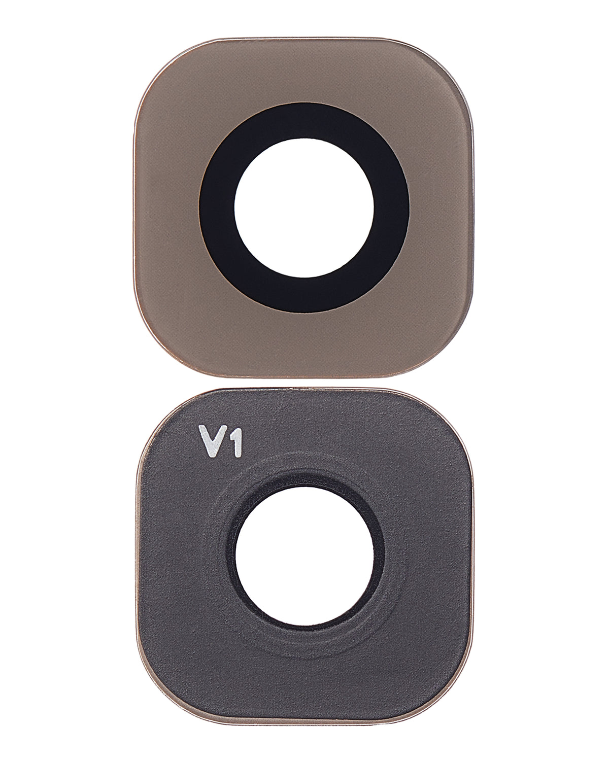 Replacement Back Camera Lens (Glass Only) With Adhesive Compatible For Samsung Galaxy S6 / S6 Edge (Gold)