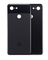 Back cover Glass Compatible For Google Pixel 3 (Genuine OEM) (Just Black)