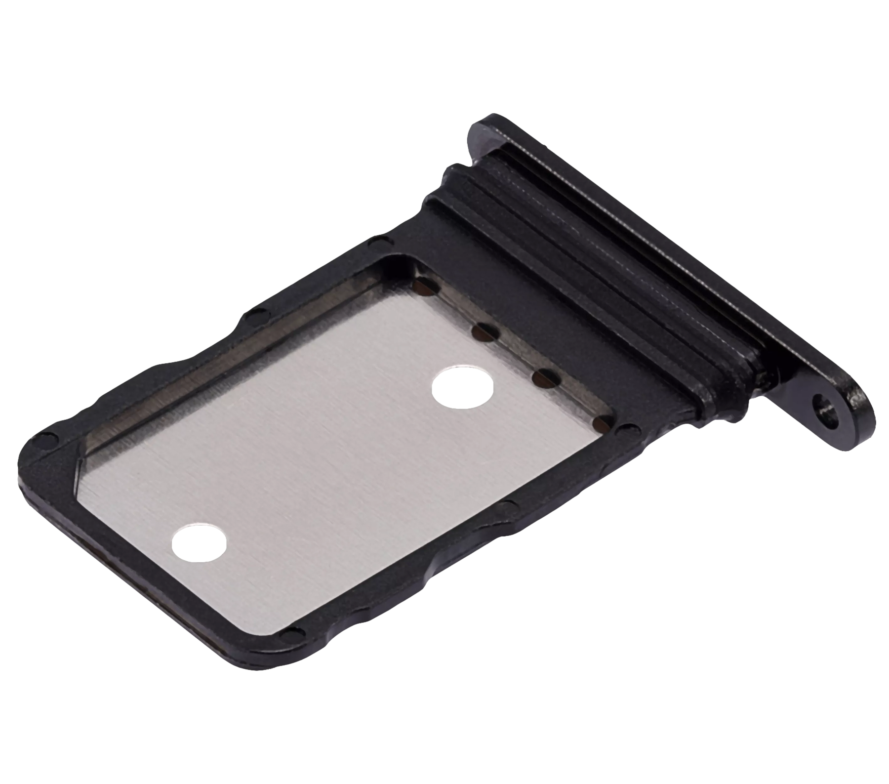 Single Sim Card Tray Compatible For Google Pixel 6A Replacement (Charcoal)