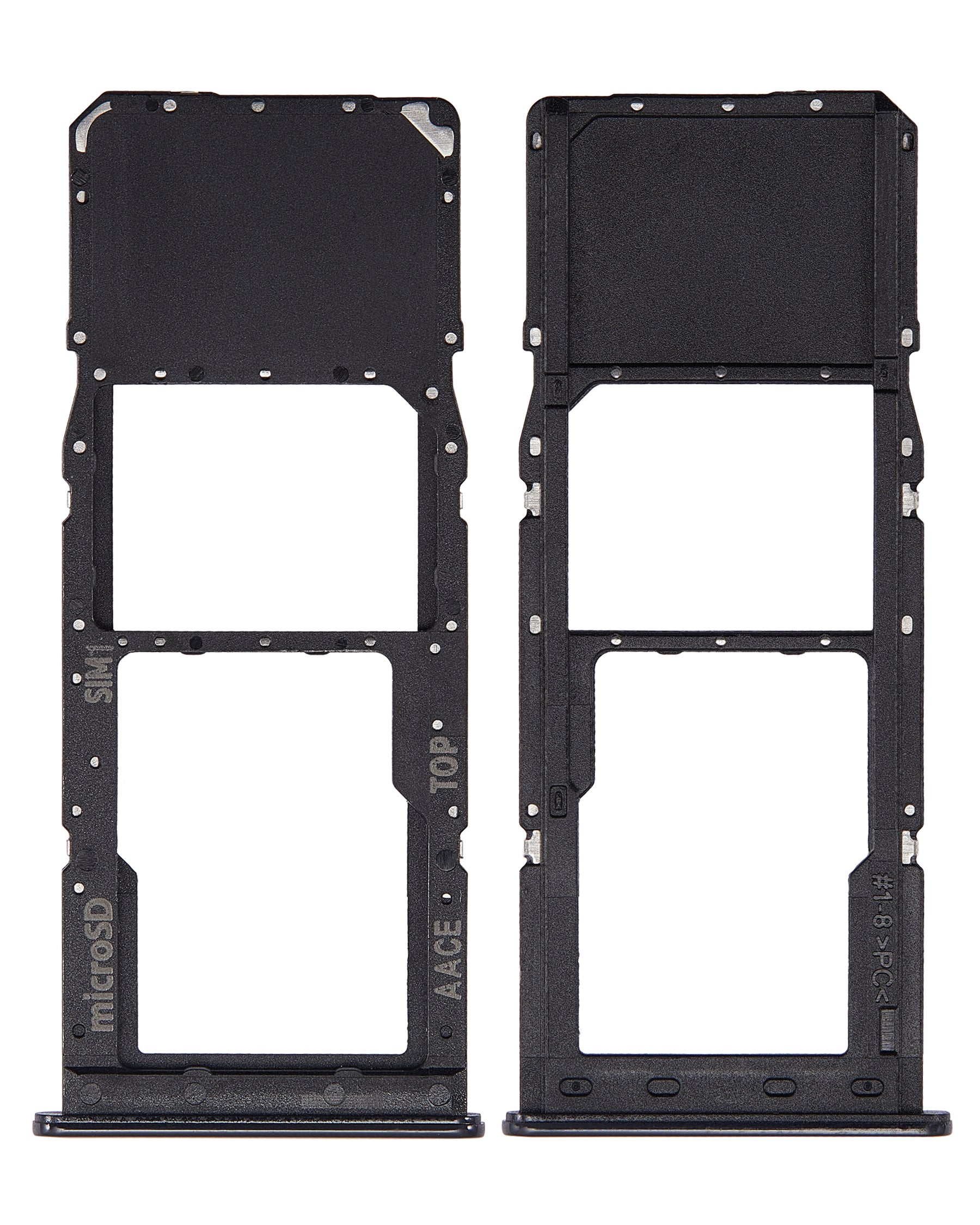 Single Sim Card Tray Compatible For Samsung Galaxy A13 (A135 / 2022) (Black)