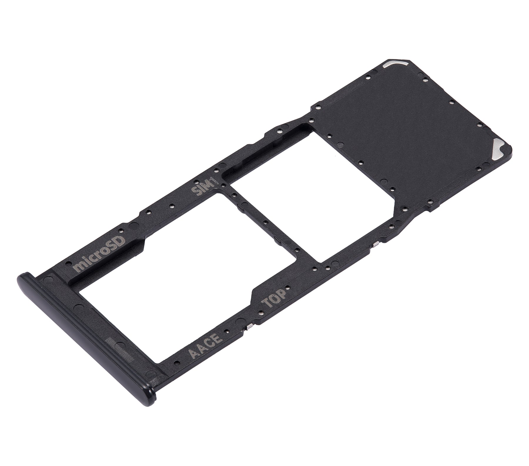 Single Sim Card Tray Compatible For Samsung Galaxy A13 (A135 / 2022) (Black)
