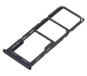 Dual Sim Card Tray Compatible For Samsung Galaxy A13 (A135 / 2022) (Black)