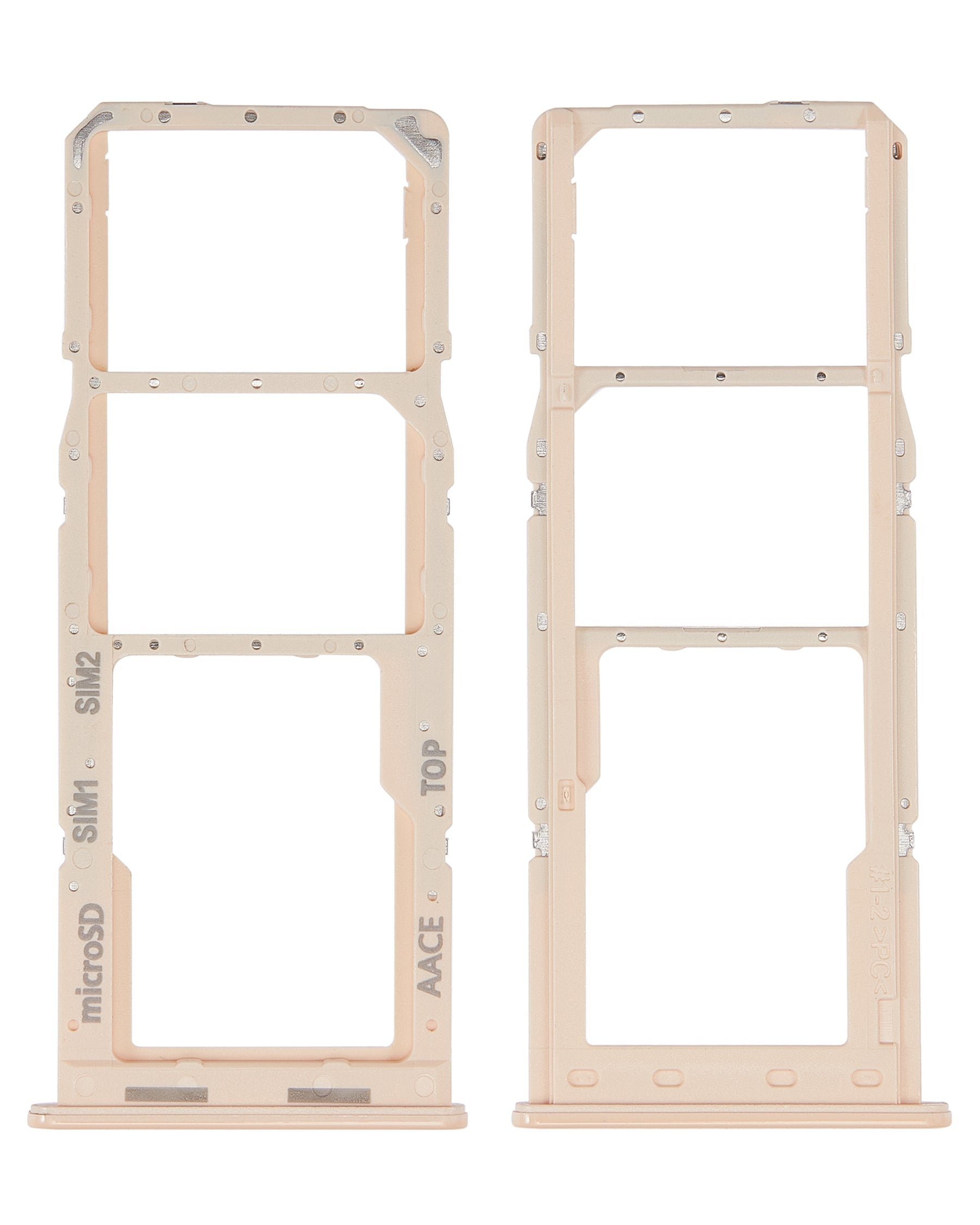 Dual Sim Card Tray Compatible For Samsung Galaxy A13 (A135 / 2022) (Peach)