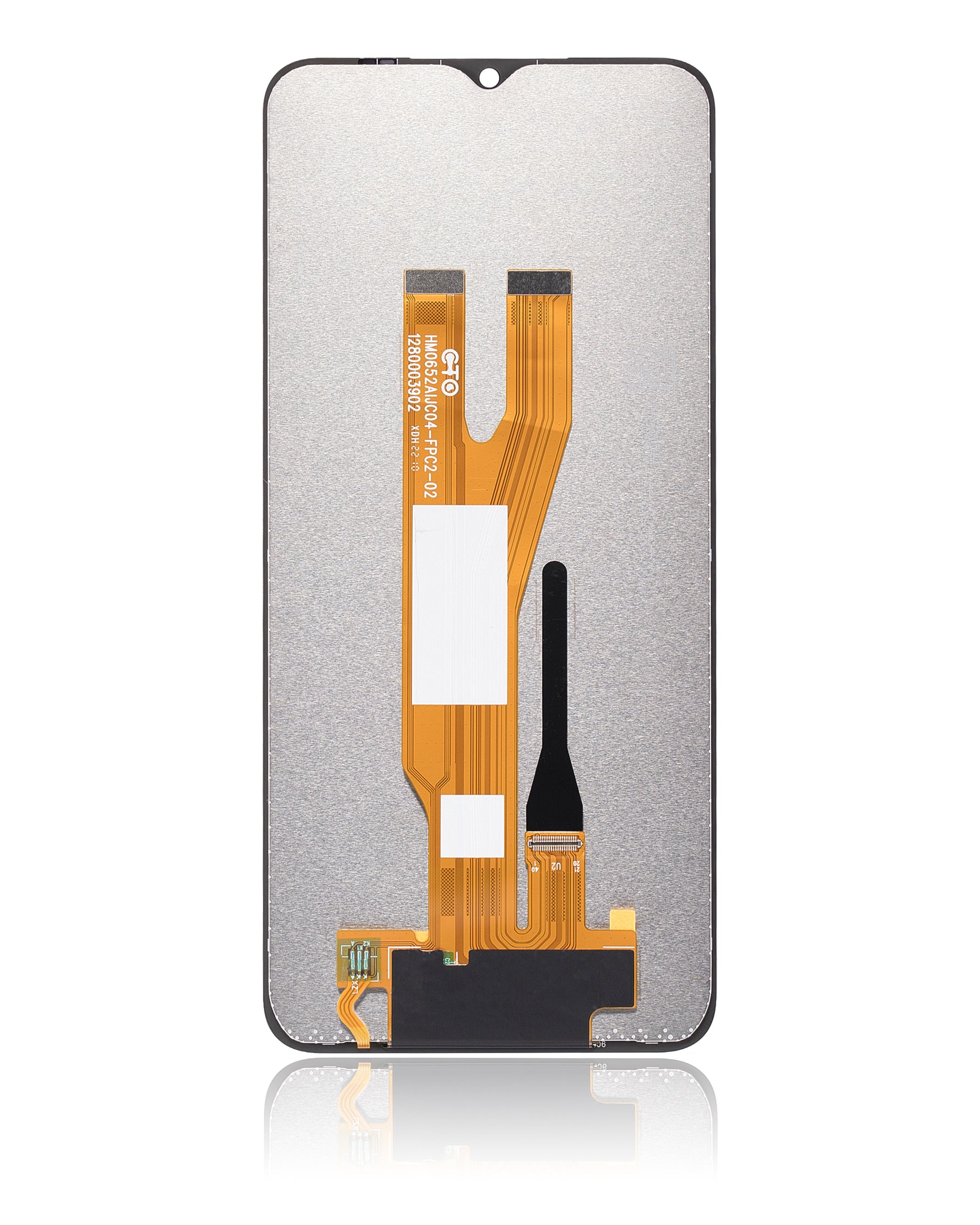 LCD Assembly Without Frame Compatible For Samsung Galaxy A03 Core (A032 / 2021) (Refurbished) (Black)