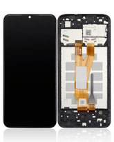LCD Assembly With Frame Compatible For Samsung Galaxy A03 Core (A032 / 2021) (Refurbished) (Black)