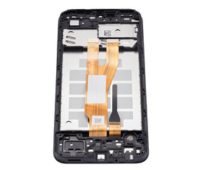LCD Assembly With Frame Compatible For Samsung Galaxy A03 Core (A032 / 2021) (Service Pack) (Black)