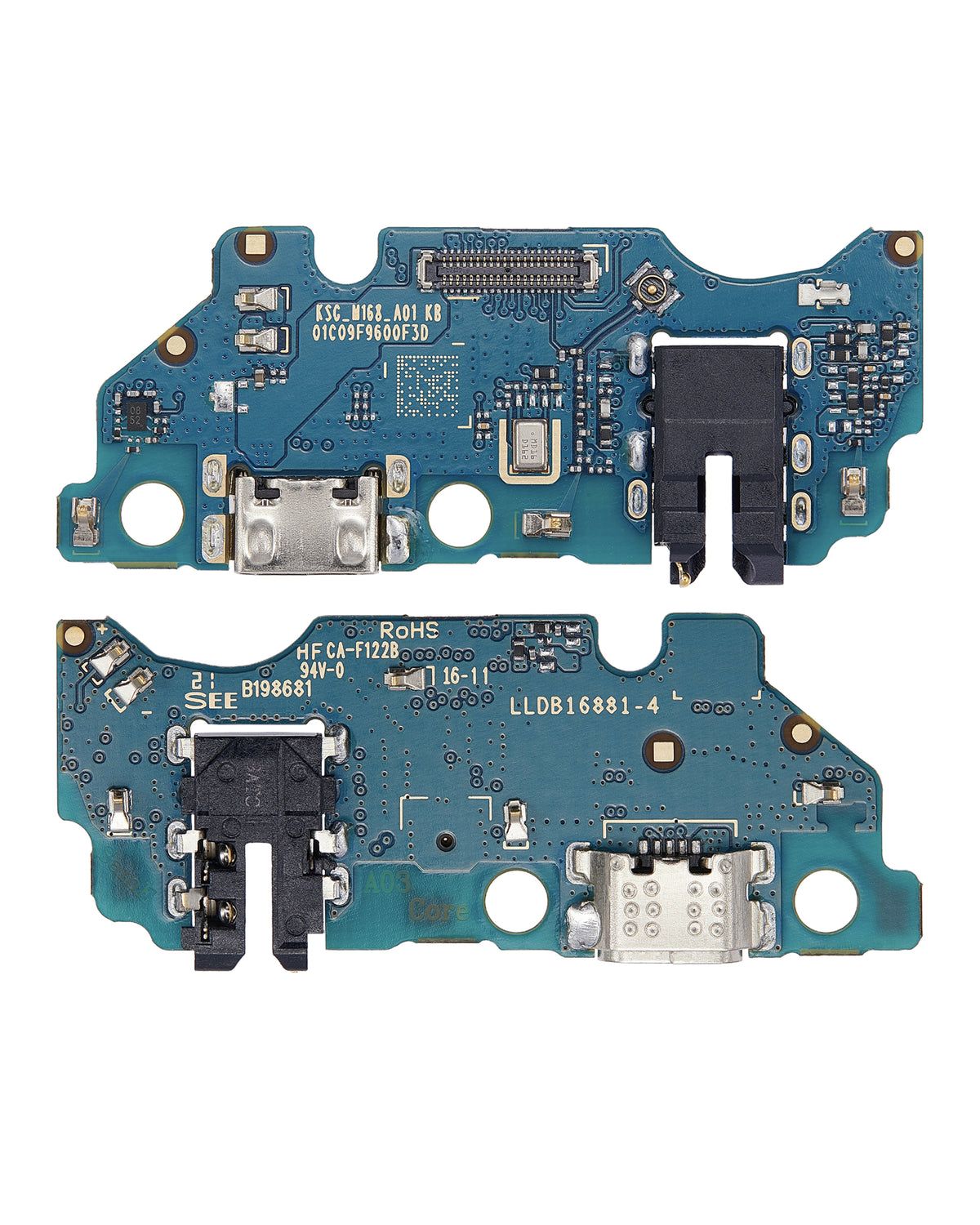 Charging Port Board With Headphone Jack Compatible For Samsung Galaxy A03 Core (A032 / 2021) (Aftermarket Plus)