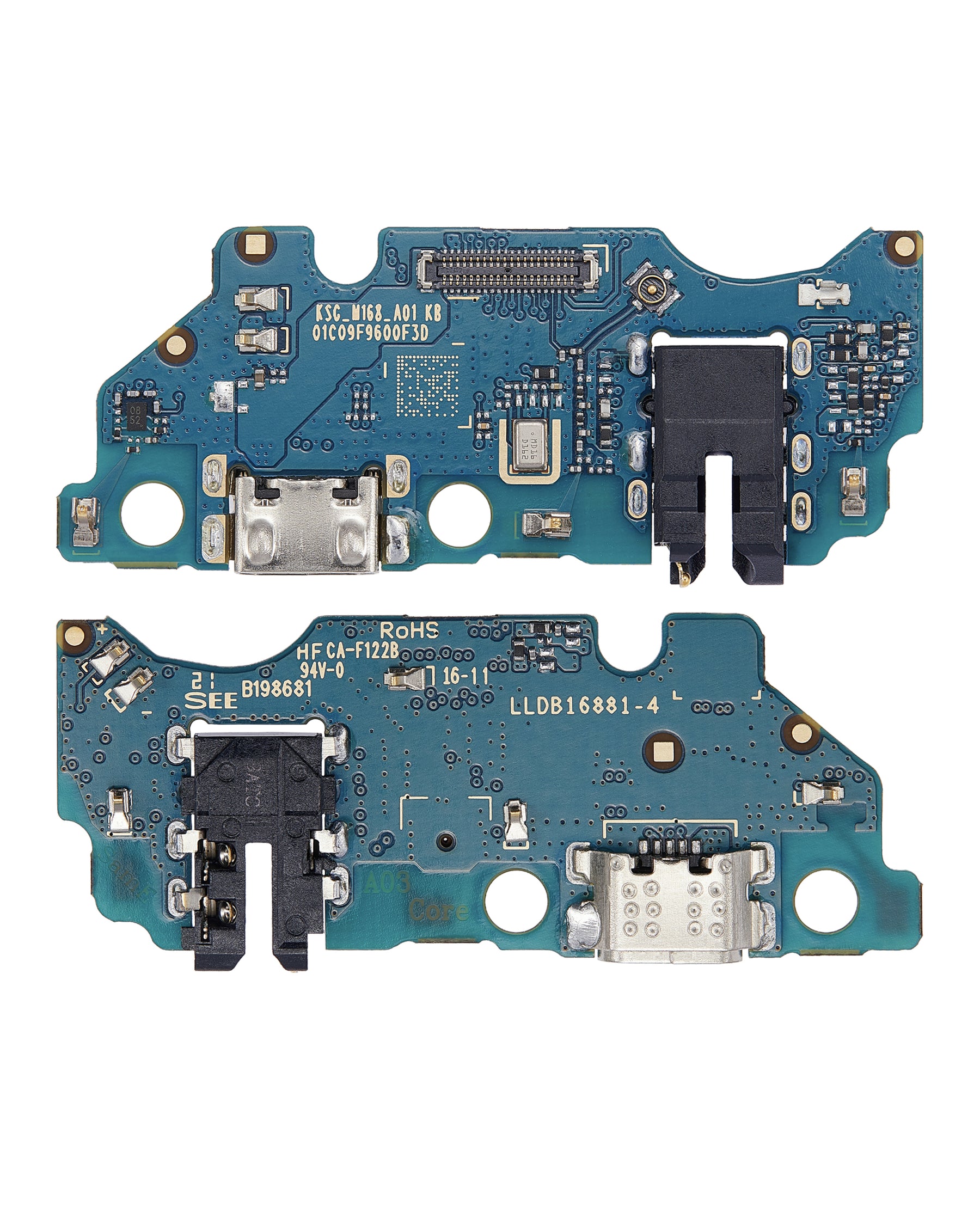 Charging Port Board With Headphone Jack Compatible For Samsung Galaxy A03 Core (A032 / 2021) (Aftermarket Plus)