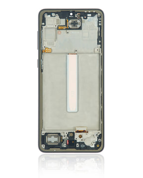 LCD Assembly With Frame Compatible For Samsung Galaxy A33 5G (A336 / 2022) (Refurbished) (Black)